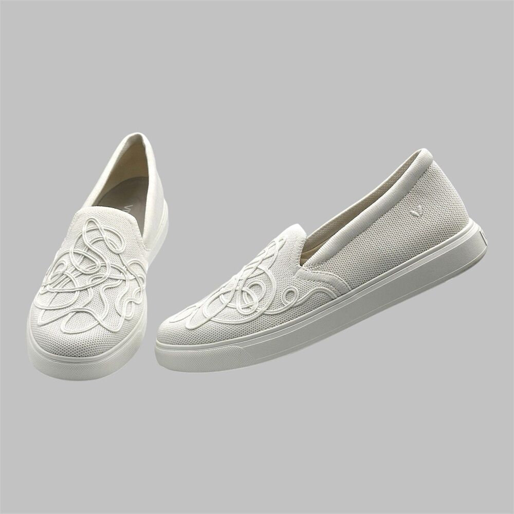 Vivaia Shoe V-Tune Sneakers Women’s 11 White Classic Slip On Comfort